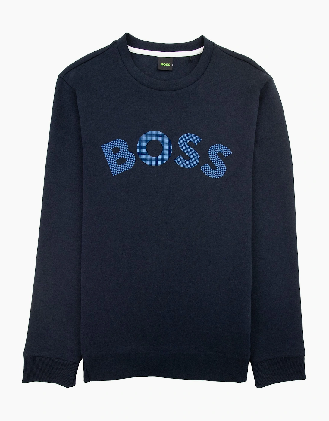 Hugo Boss Salbo Iconic Crew Neck Sweat Navy 402, 6 of 5
