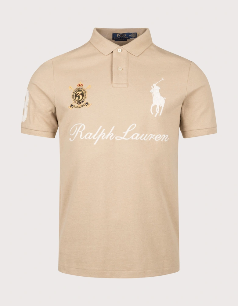 Classic Fit Big Pony Mesh Polo Shirt