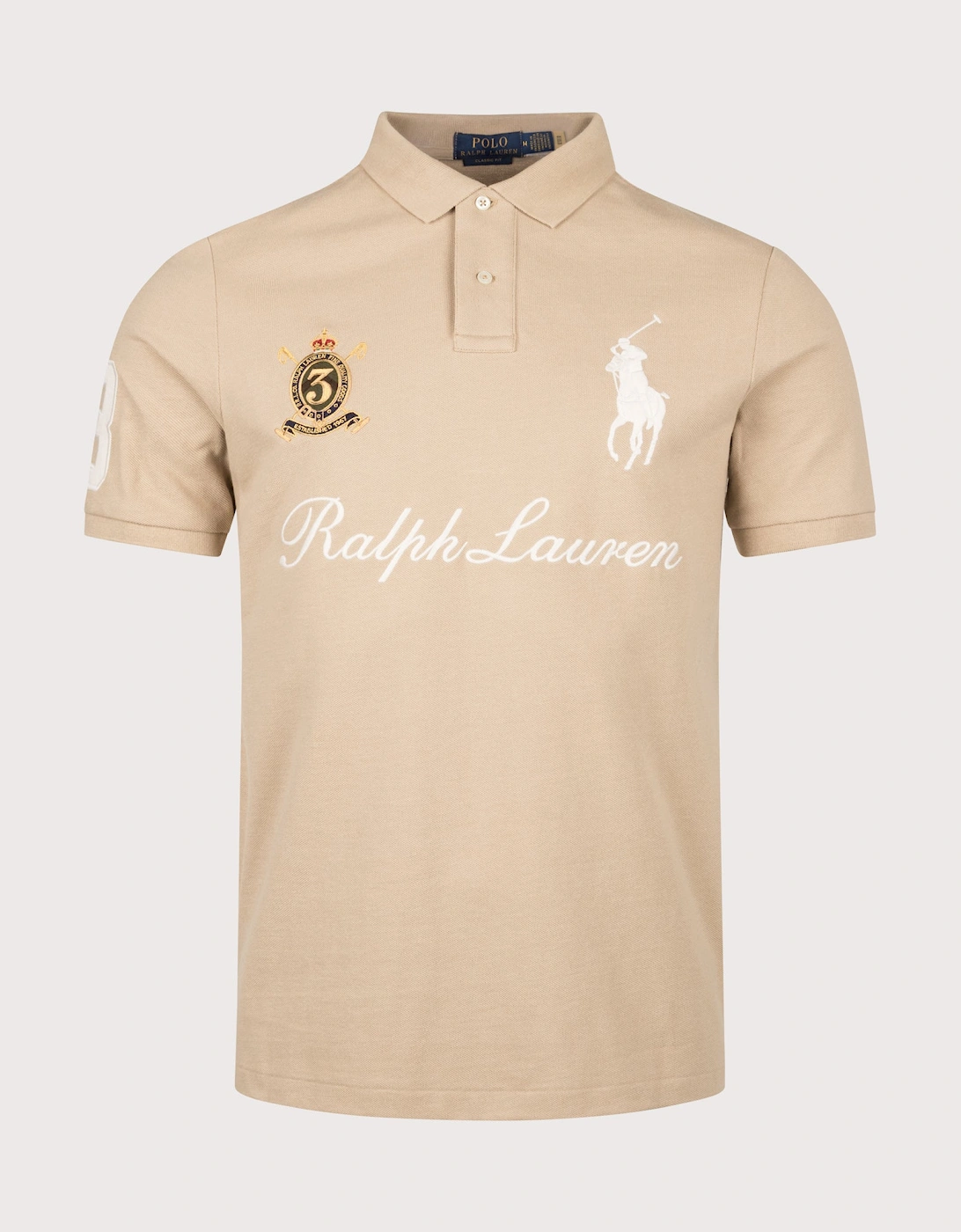 Classic Fit Big Pony Mesh Polo Shirt