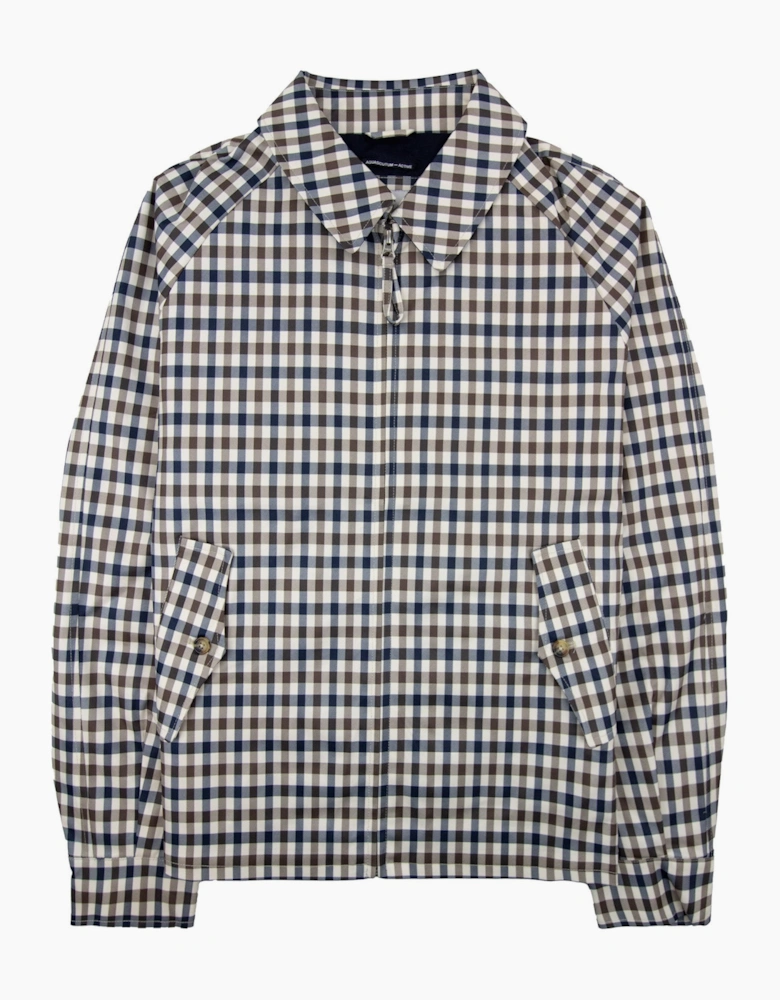 Aquascutum Archival Mid Jacket Club Check 28