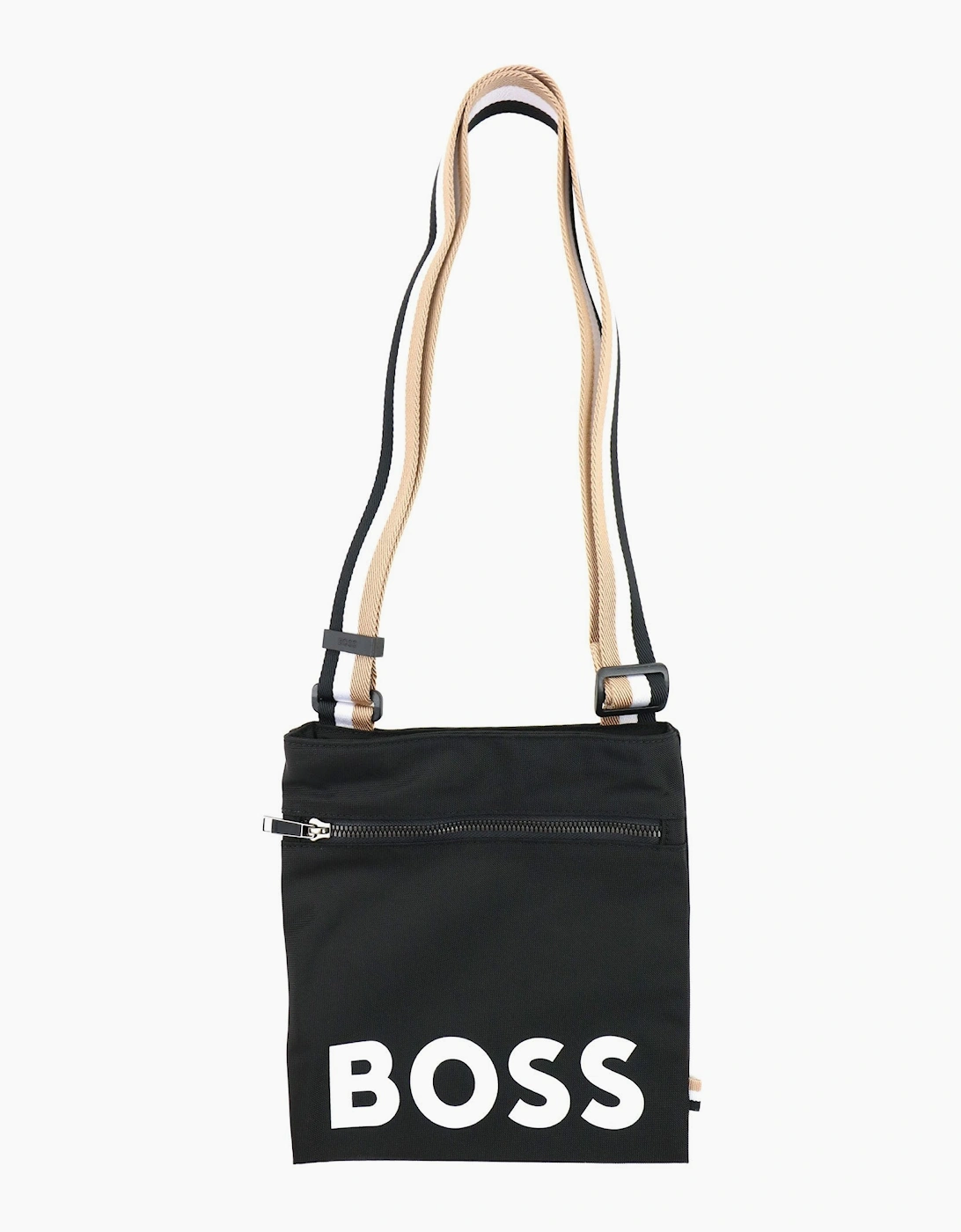 Hugo Boss Catch Printed Logo Envelope Bag Black/white