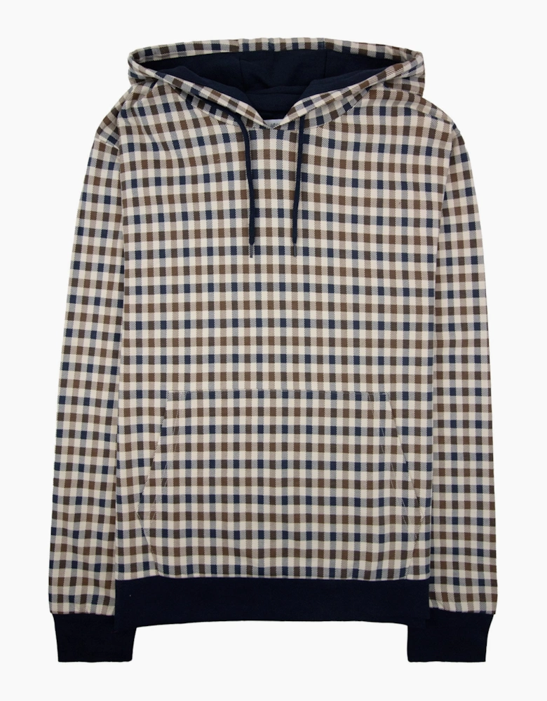 Aquascutum Iconic Hoodie Club Check 28