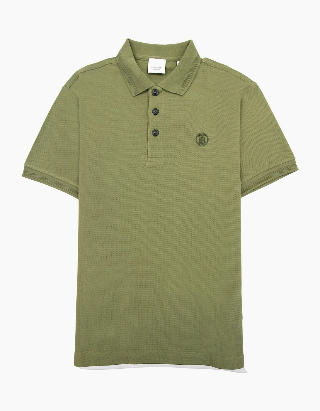Burberry Manzoni Monogram Pique Polo Olive, 6 of 5