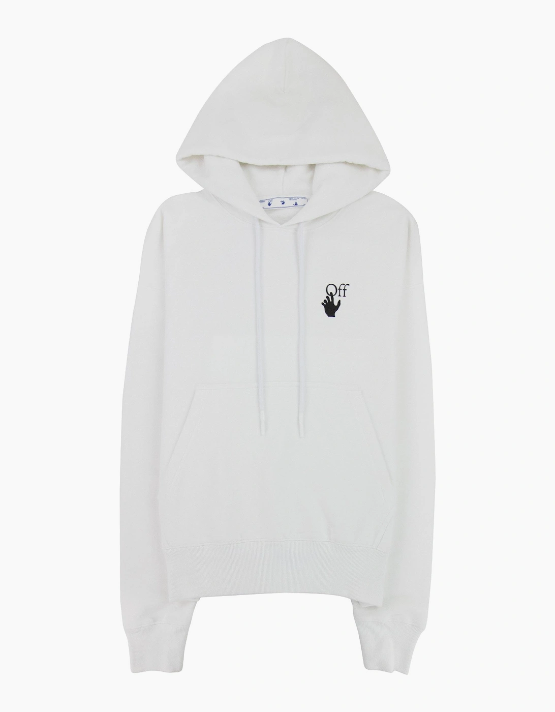 Off White Bubble Arrow Skate Hoodie White/black