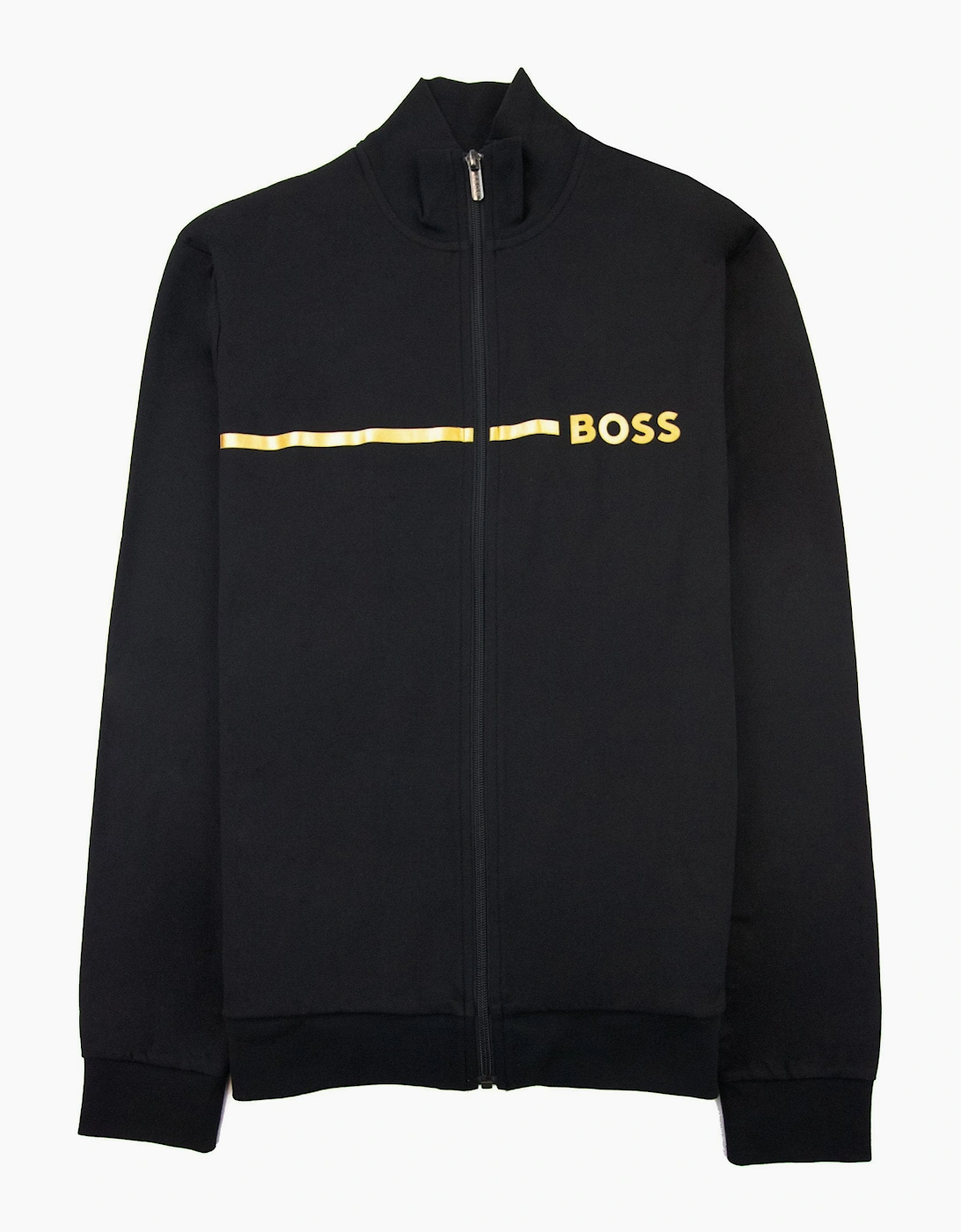 Hugo Boss Stripe Logo Tracksuit Jacket Black 001, 5 of 4