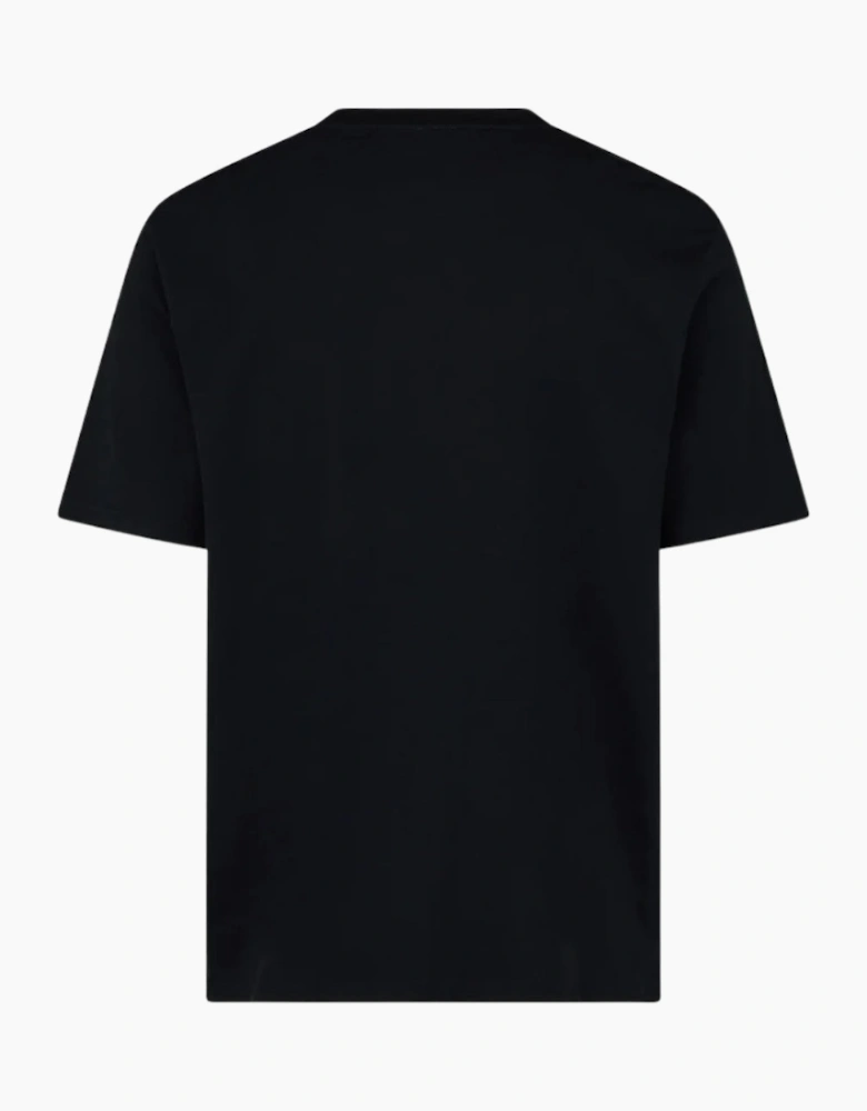 Aquascutum Active Big Logo T-Shirt Black