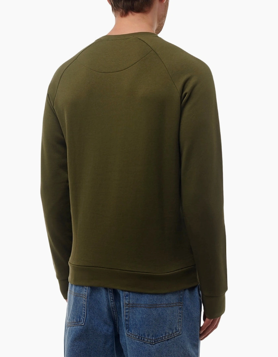 Aquascutum Active Patch Crewneck Army Green
