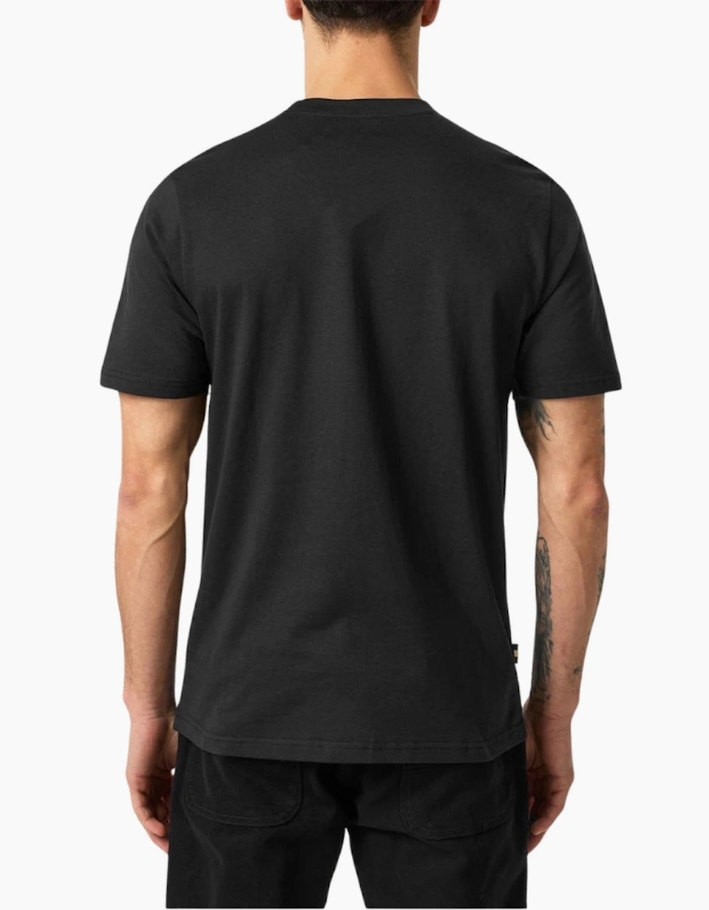 Aquascutum Active Big Logo T-Shirt Black