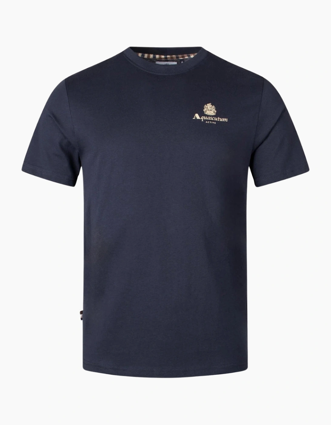 Aquascutum Active Small Logo T-Shirt Navy