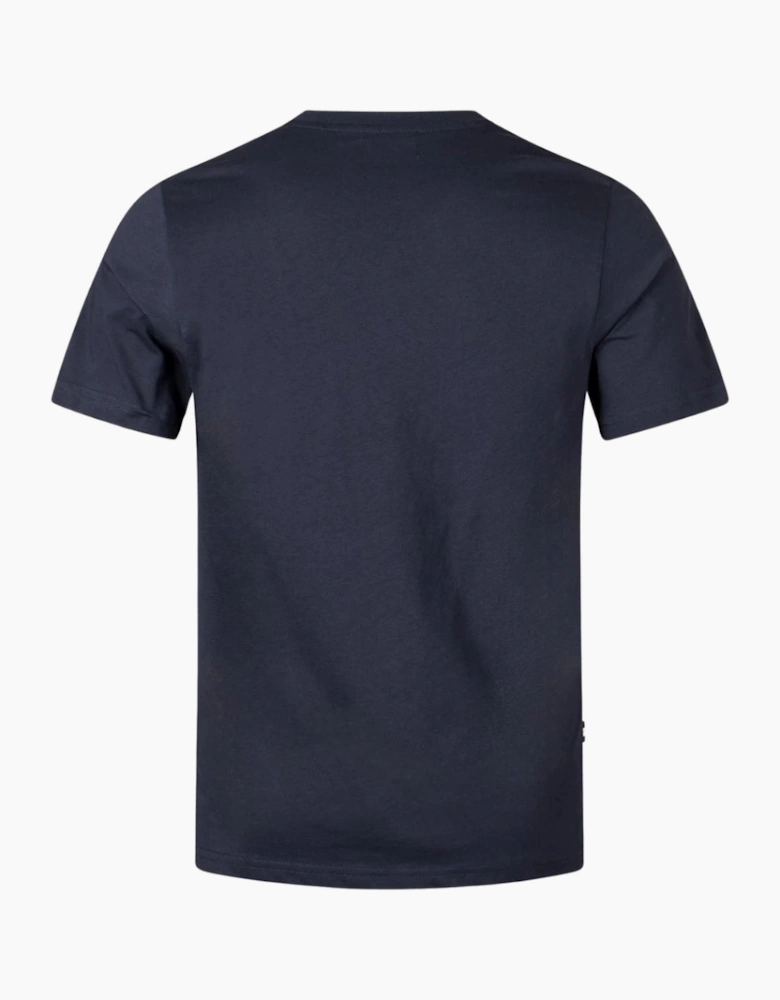 Aquascutum Active Small Logo T-Shirt Navy