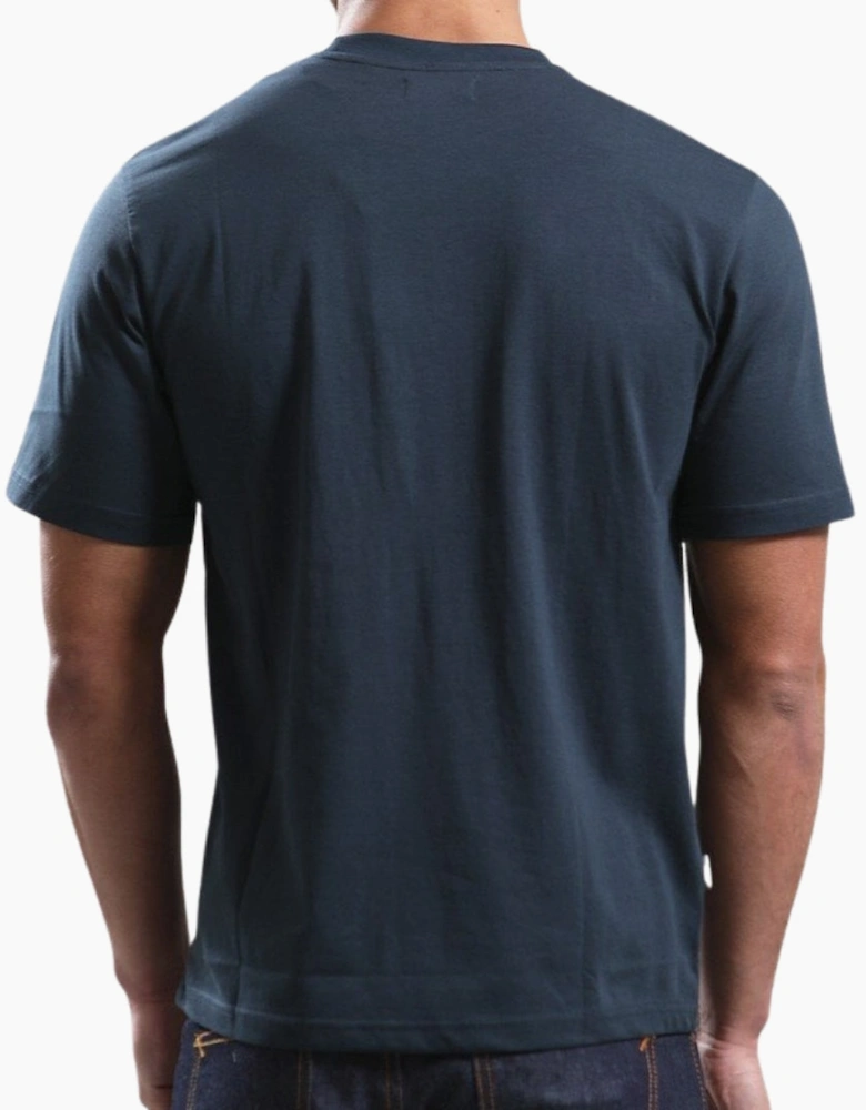 Aquascutum Active Small Logo T-Shirt Navy