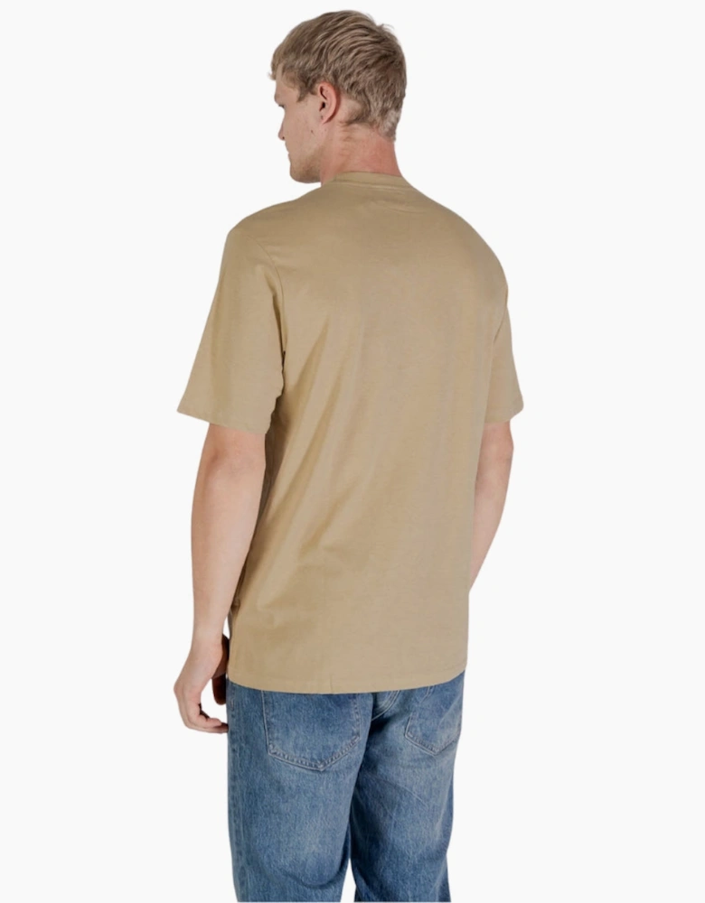 Aquascutum Active Small Logo T-Shirt Beige