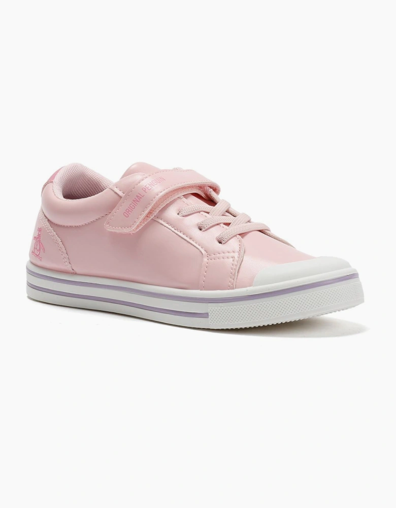 Penguin Junior Rainbow Girls's Pink Trainers