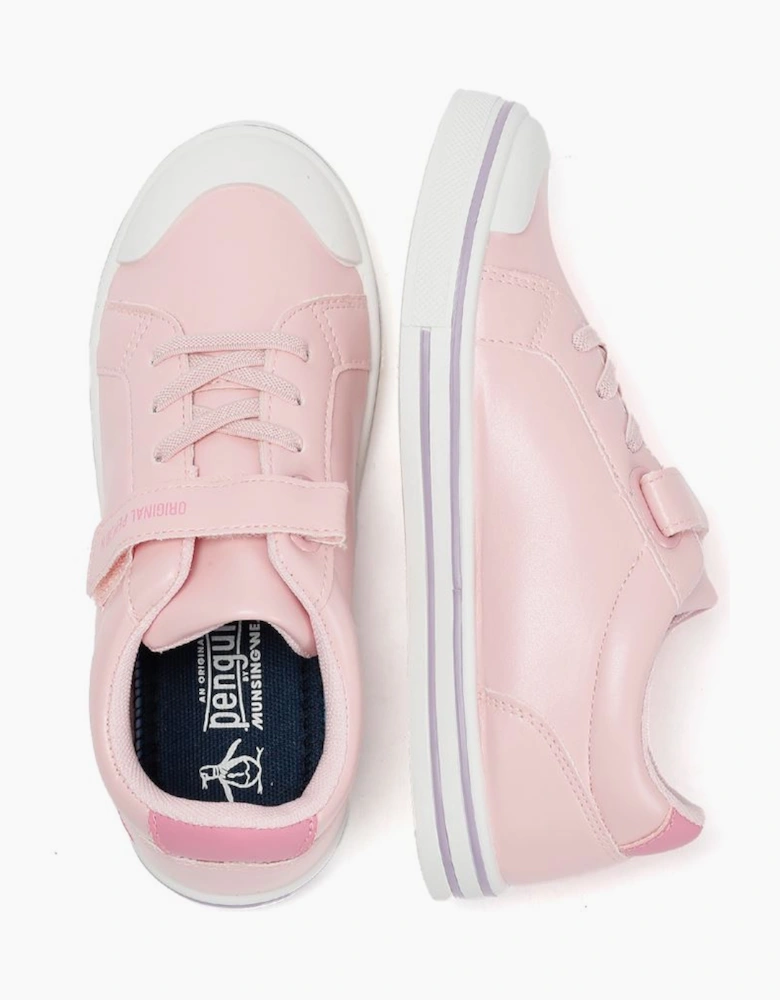 Penguin Junior Rainbow Girls's Pink Trainers
