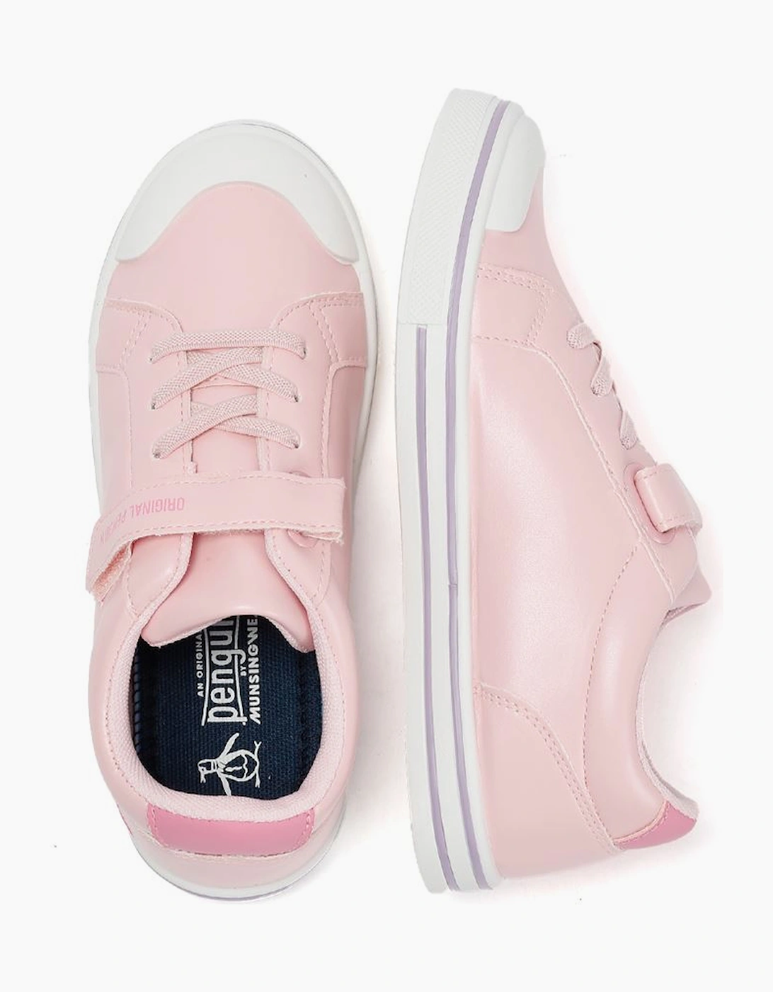 Penguin Junior Rainbow Girls's Pink Trainers