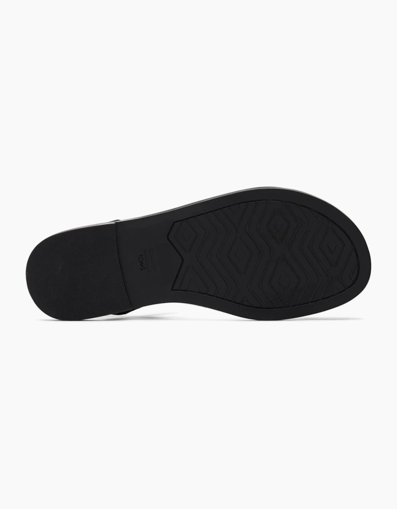 TOMS KIRA Womens Ankle Strap Sandals Black