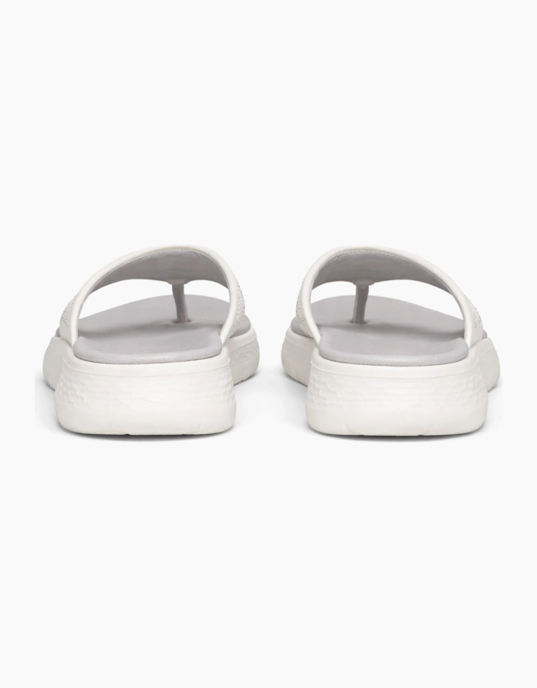 Skechers GO WALK FLEX SANDAL - MAREN Womens Toe-Post Sandals White