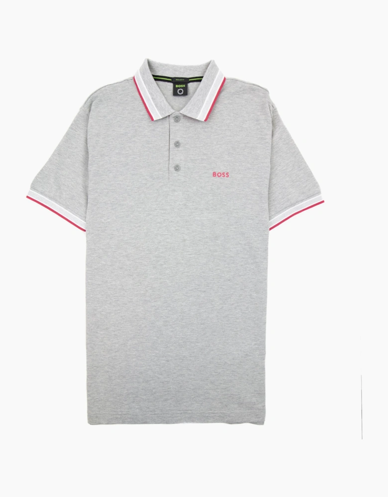 Hugo Boss Paddy Embroidered Logo Polo Grey 060