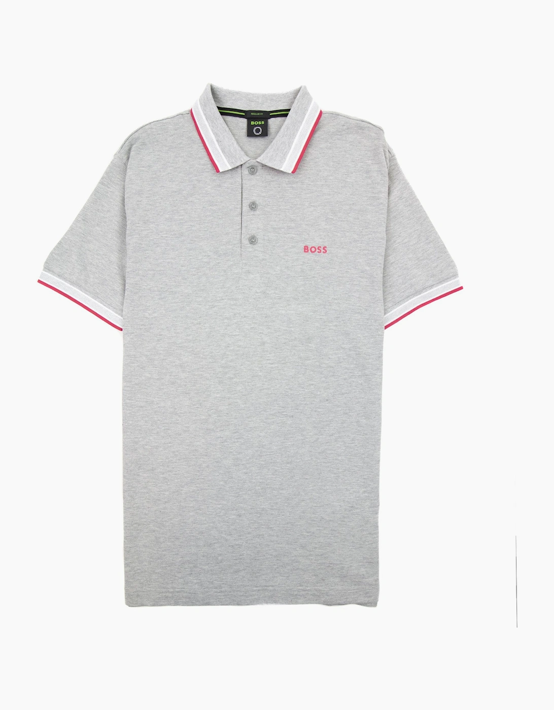 Hugo Boss Paddy Embroidered Logo Polo Grey 060