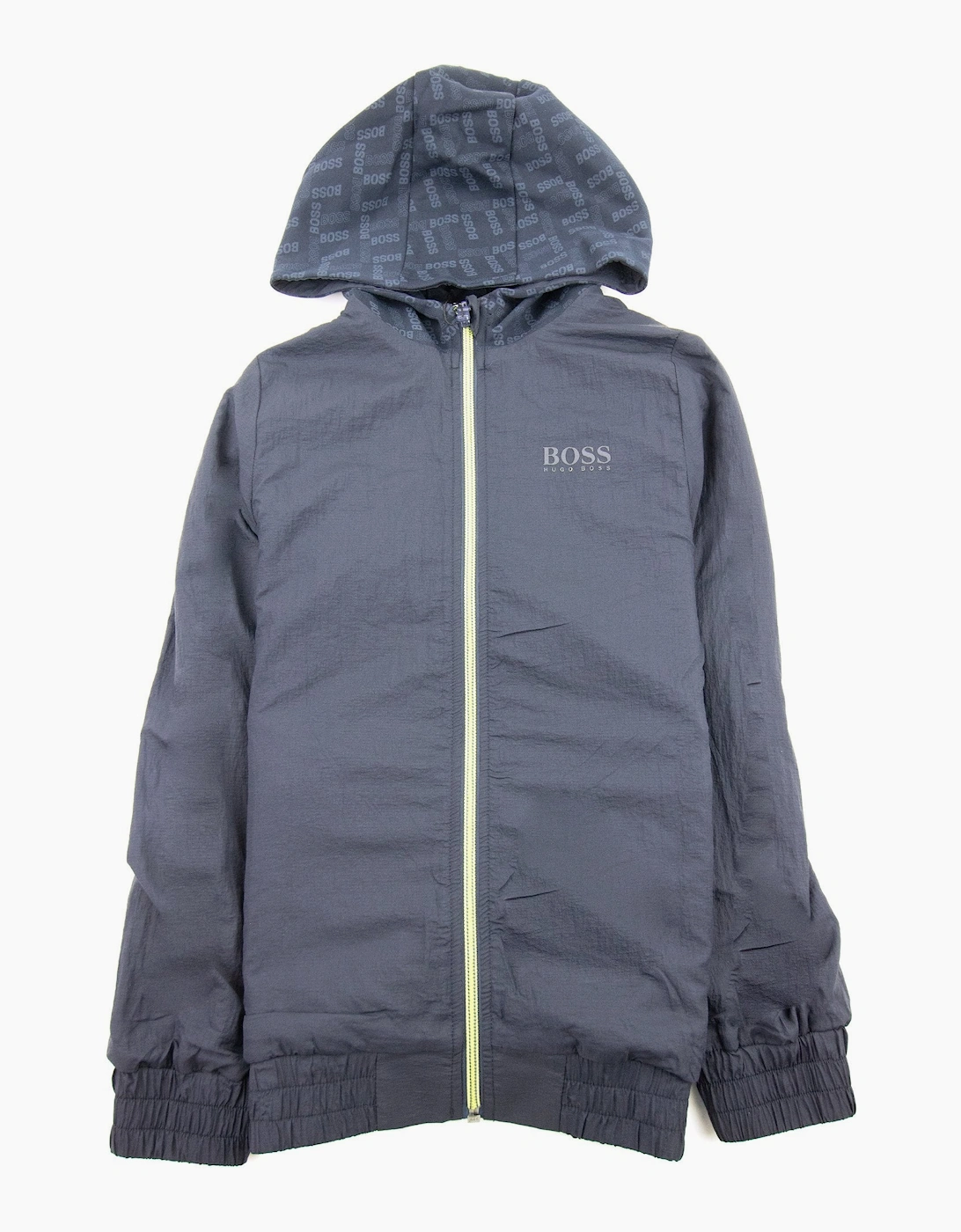 Hugo Boss Kids Reversible Zip Up Hoodie Navy, 4 of 3