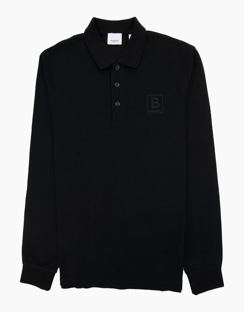 Burberry Gateforth L/s Polo Black