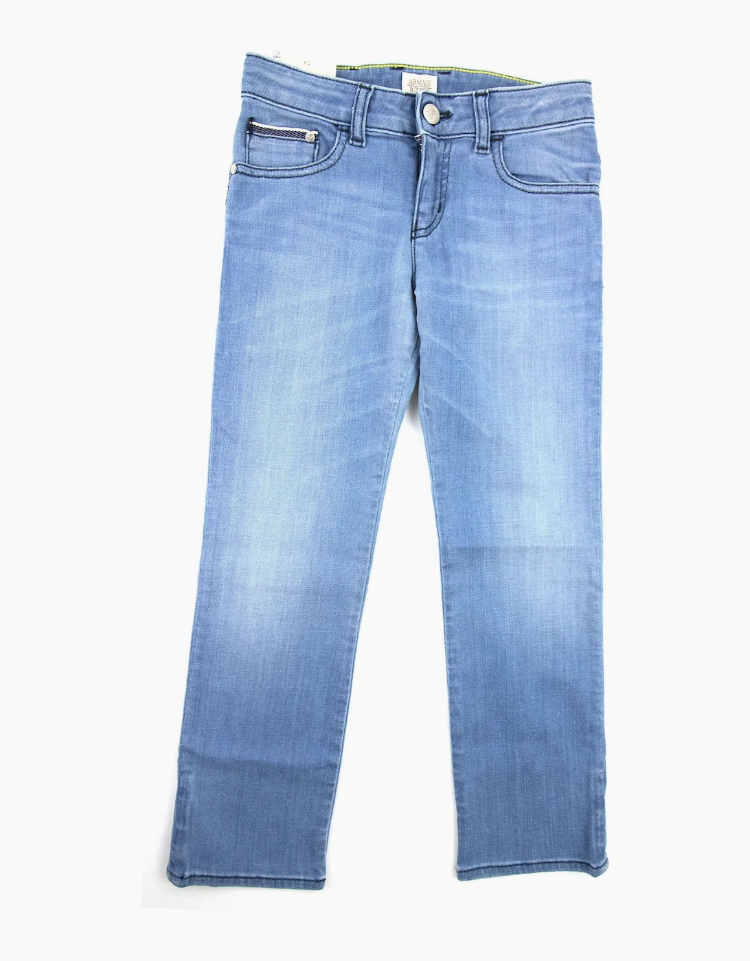 Armani Jeans Raw Denim Jnr Denim Blue, 3 of 2