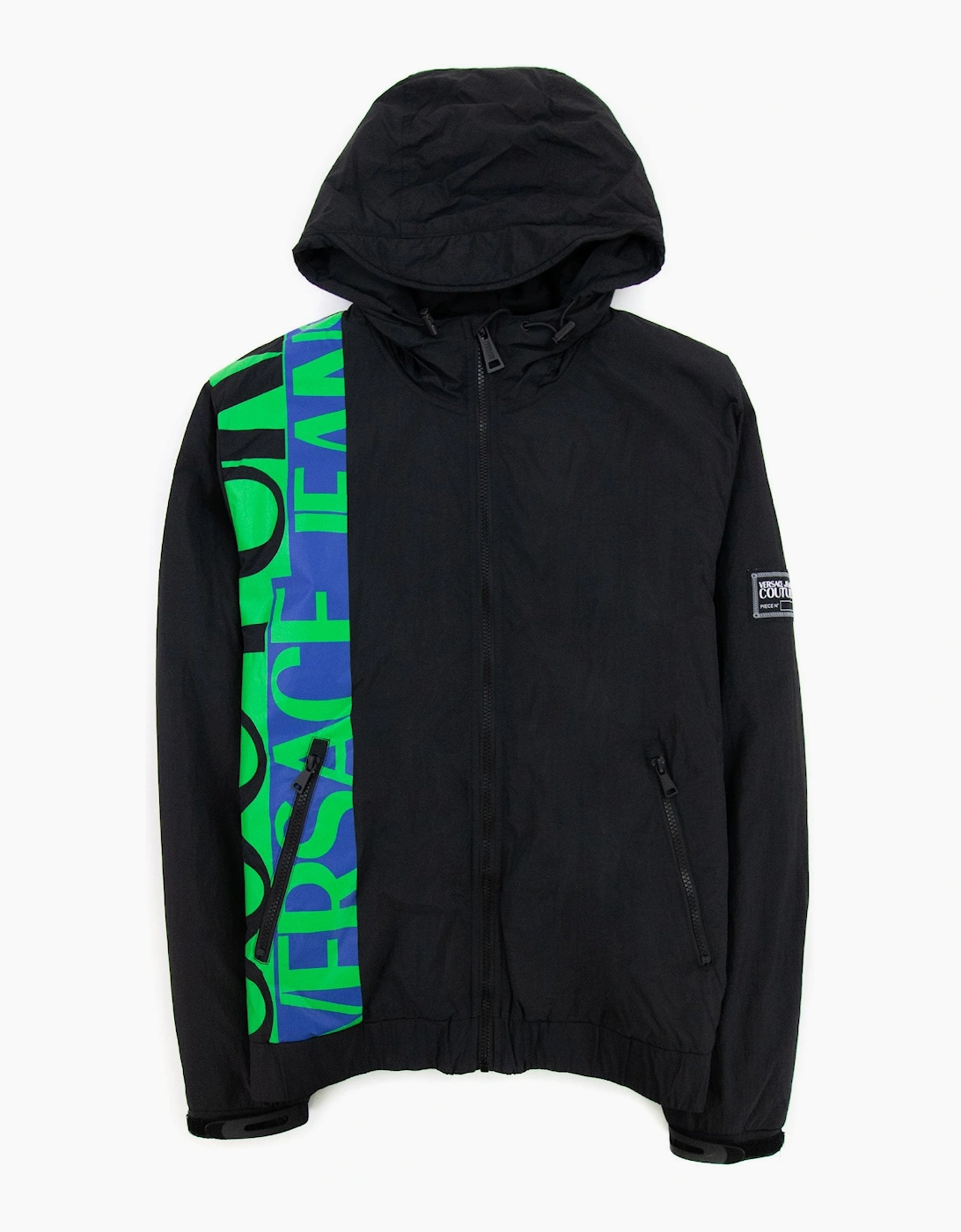 Versace Jeans Couture Logo Accent Jacket Black, 9 of 8