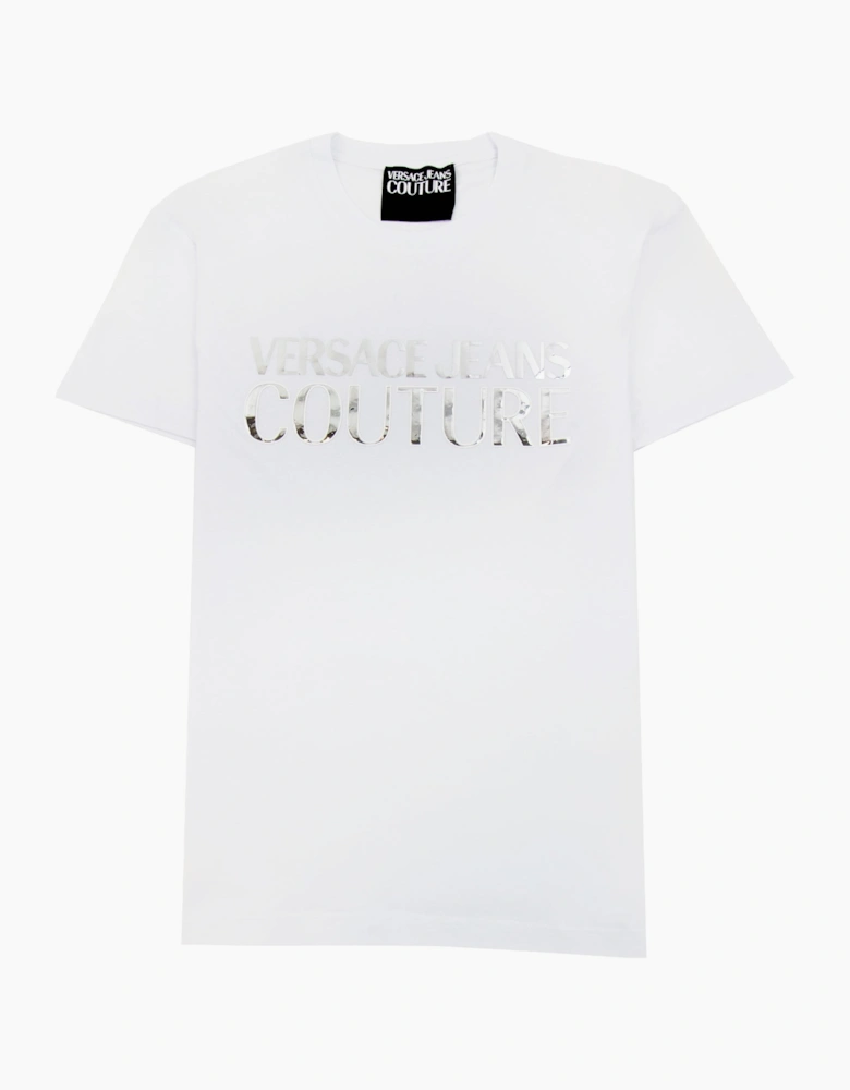 Versace Jeans Couture Logo T Shirt White/silver