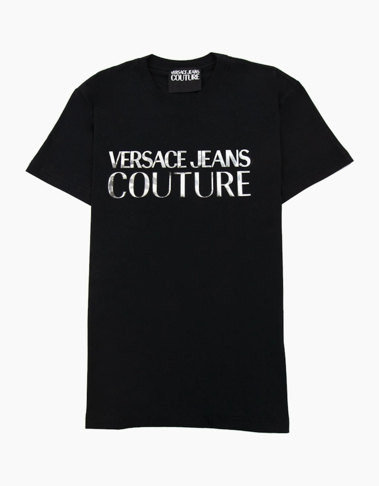 Versace Jeans Couture Logo T Shirt Black/silver