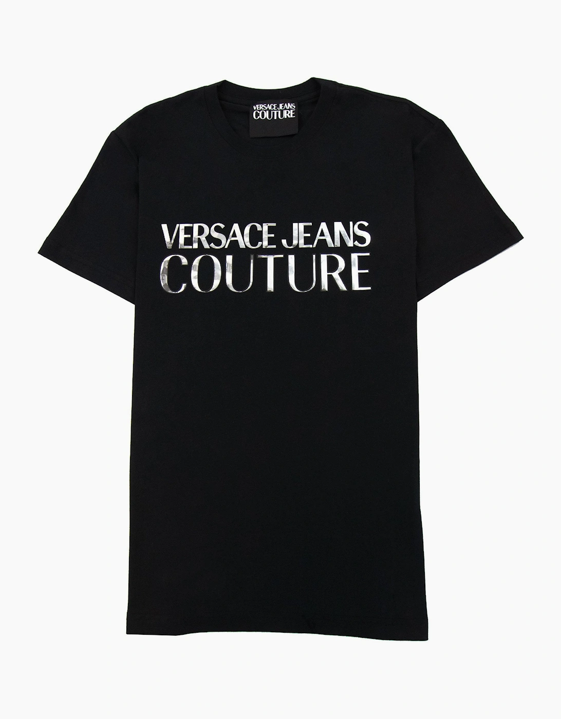 Versace Jeans Couture Logo T Shirt Black/silver, 5 of 4