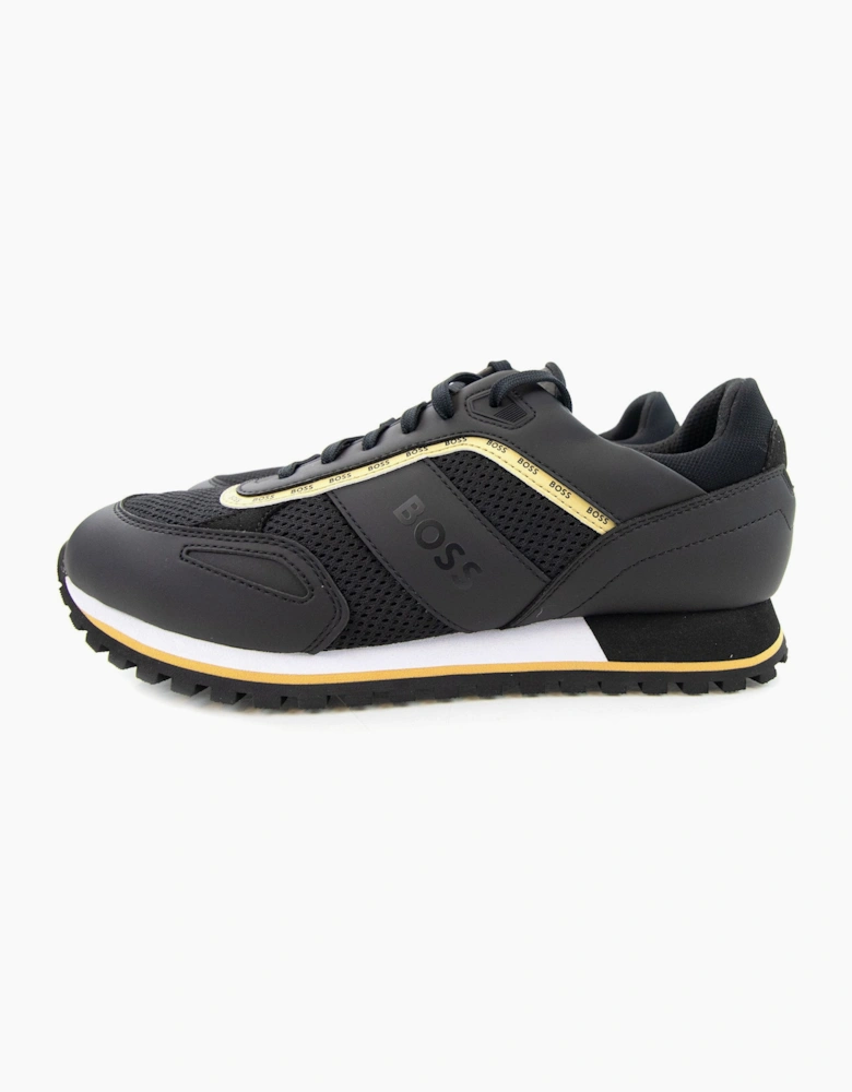 Hugo Boss Parkour L Logo Detail Trainer Black 007