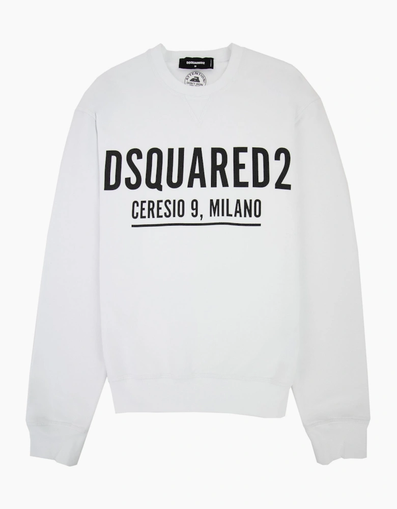 Dsquared2 Ceresio 9 Cool Sweater White 100