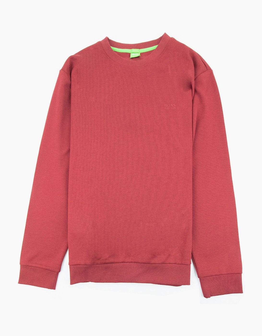 Hugo Boss Salbo 1 Logo Crewneck Sweatshirt Red, 2 of 1