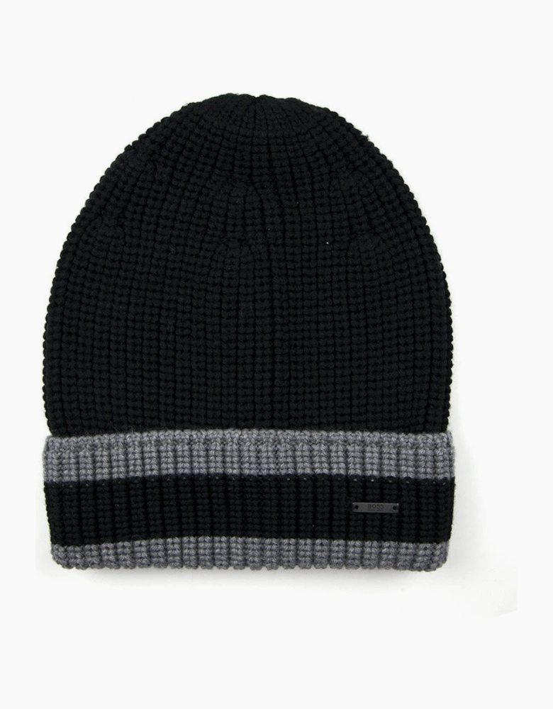 Hugo Boss Febbio Beanie Hat Black