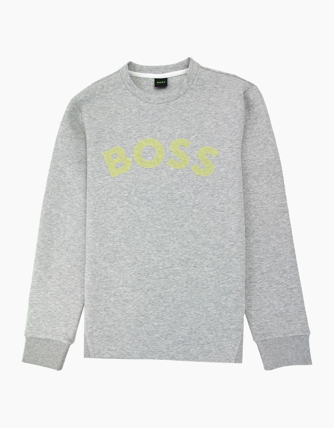 Hugo Boss Salbo Iconic Crew Neck Sweat Light Grey, 7 of 6