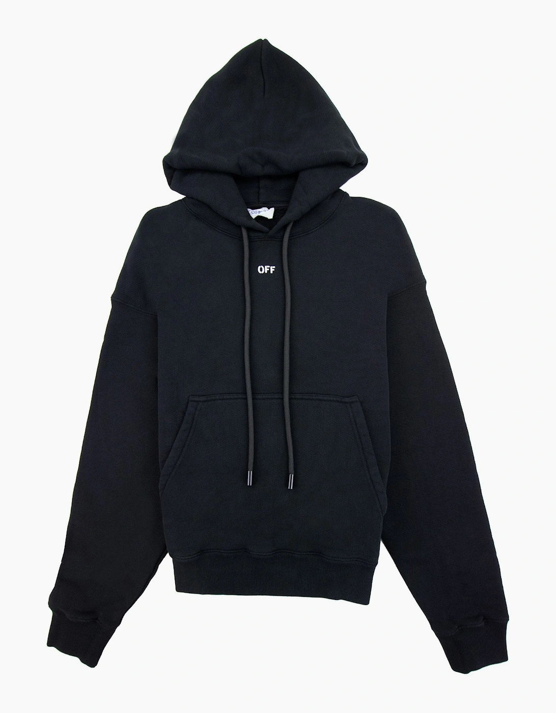 Off White Dbl Moon Arrow Skate Hoodie Black/white