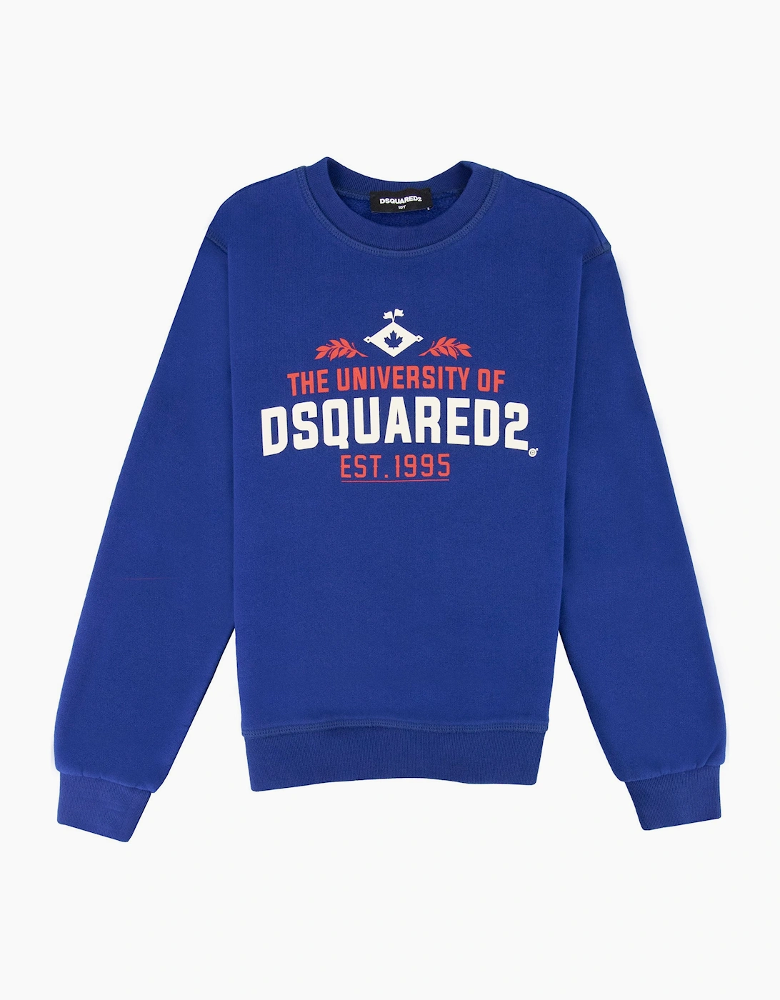 Dsquared2 Kids University Of Dsquared Sweatshirt Blue