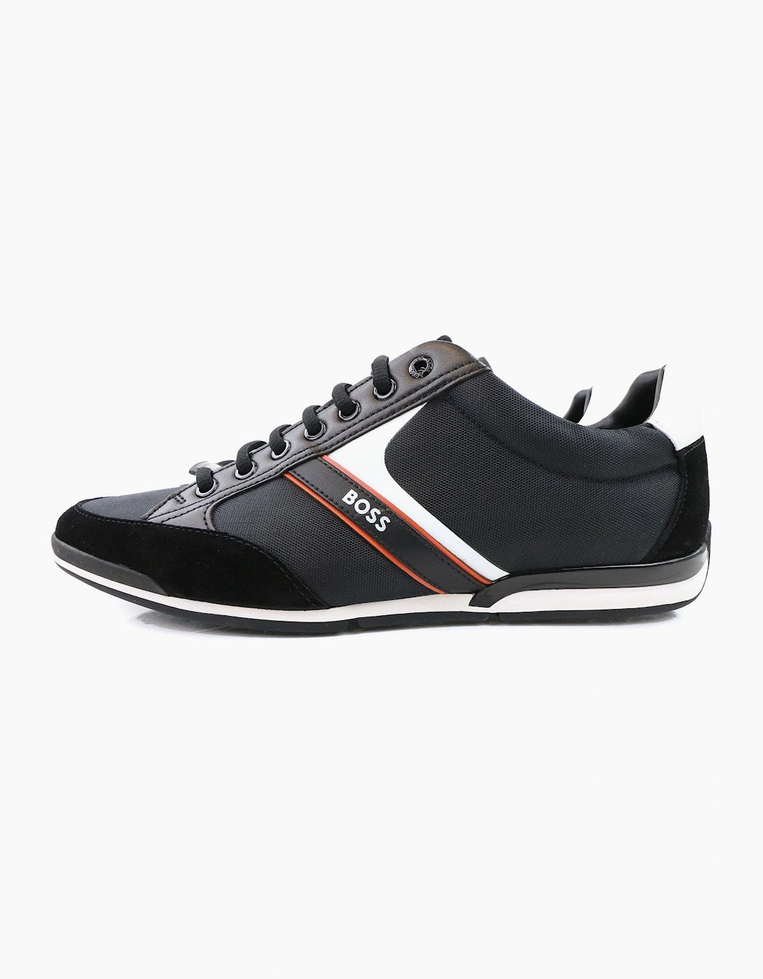 Hugo Boss Saturn Low Top Trainer Black 008