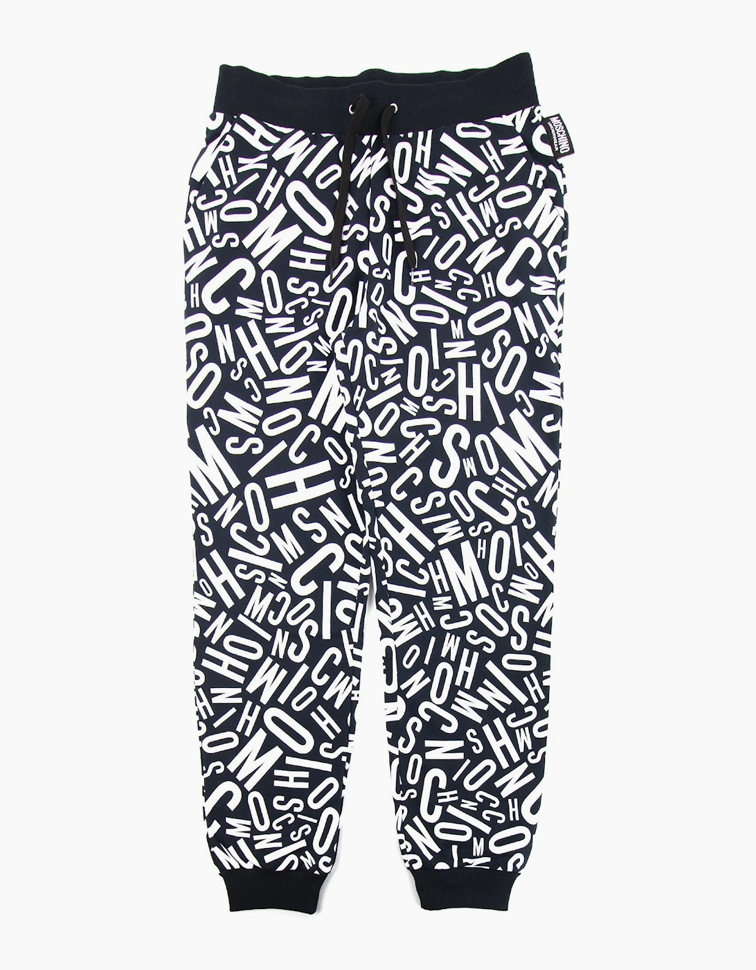Moschino Underwear All Over Logo Bottoms Black