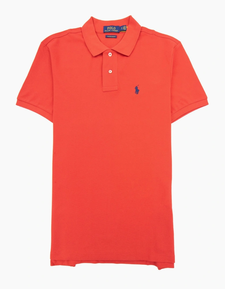 Polo Ralph Lauren Custom Slim Fit Polo Red 2000