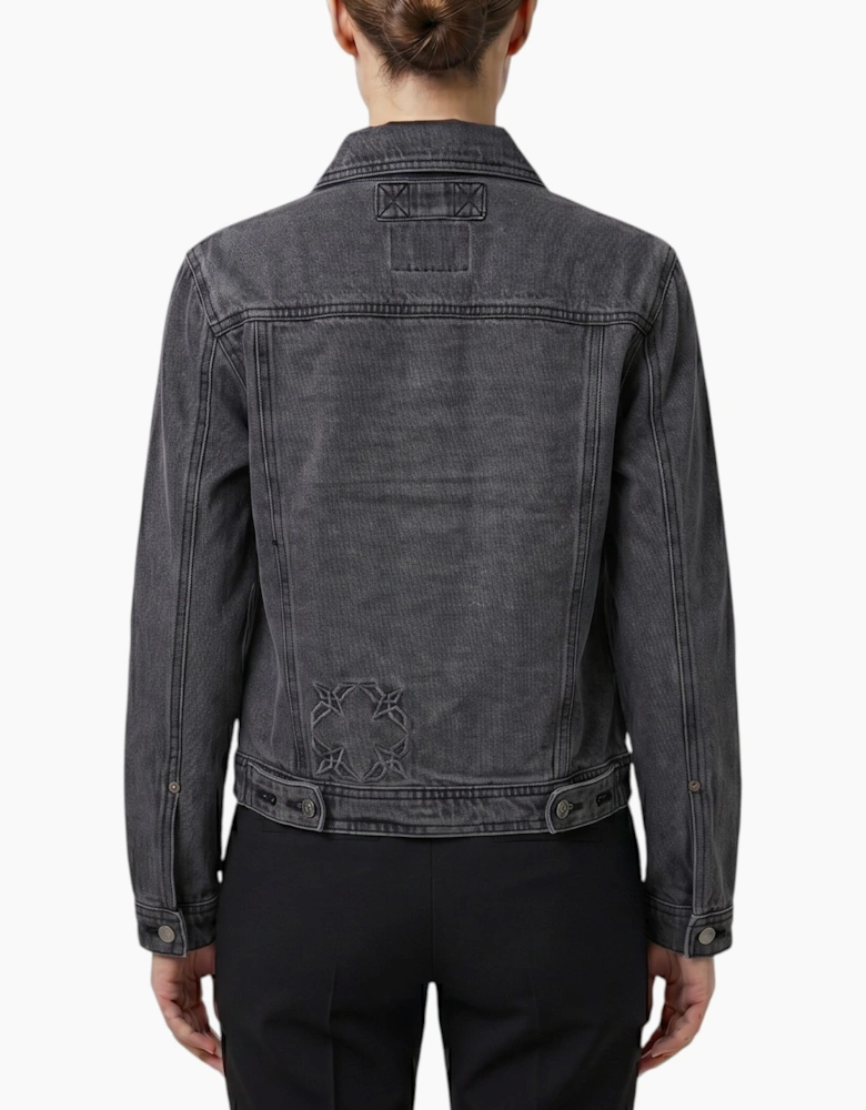 TOP LOOK Womens Denim Jacket Regular Fit Ladies Top