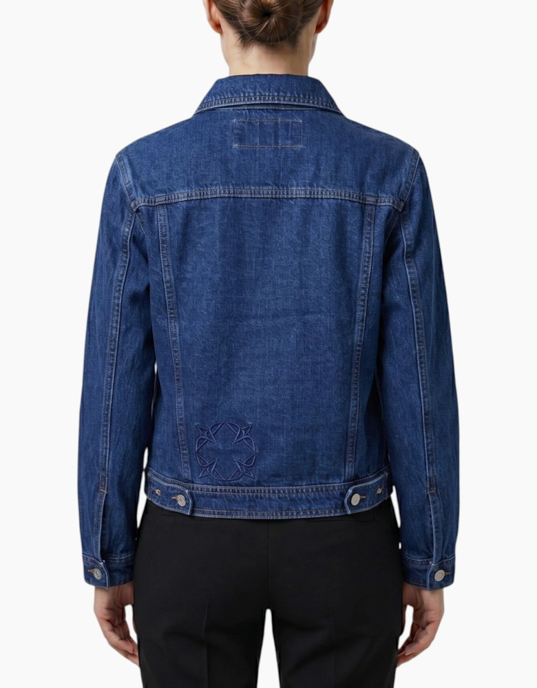 TOP LOOK Womens Denim Jacket Regular Fit Ladies Top
