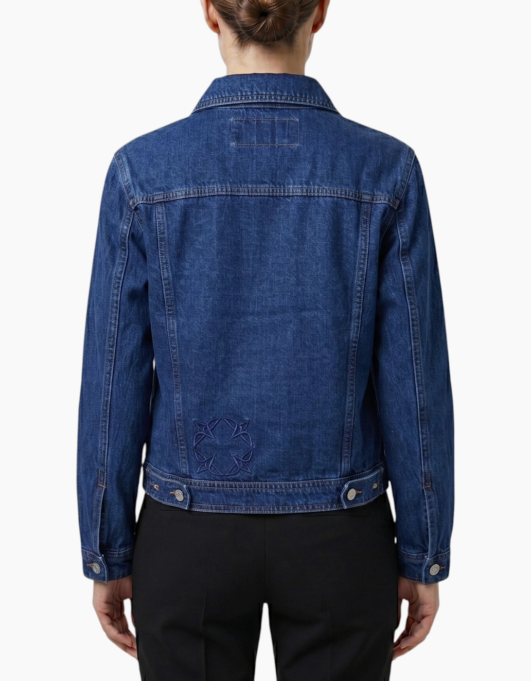 TOP LOOK Womens Denim Jacket Regular Fit Ladies Top