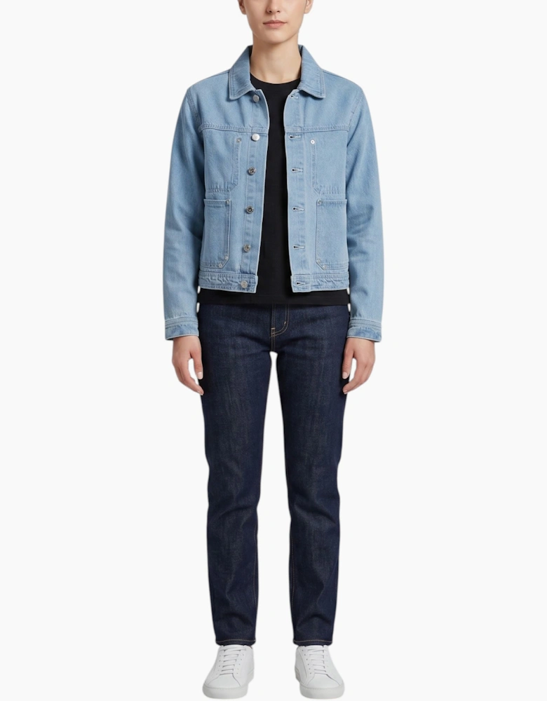 TOP LOOK Womens Denim Jacket Regular Fit Ladies Top