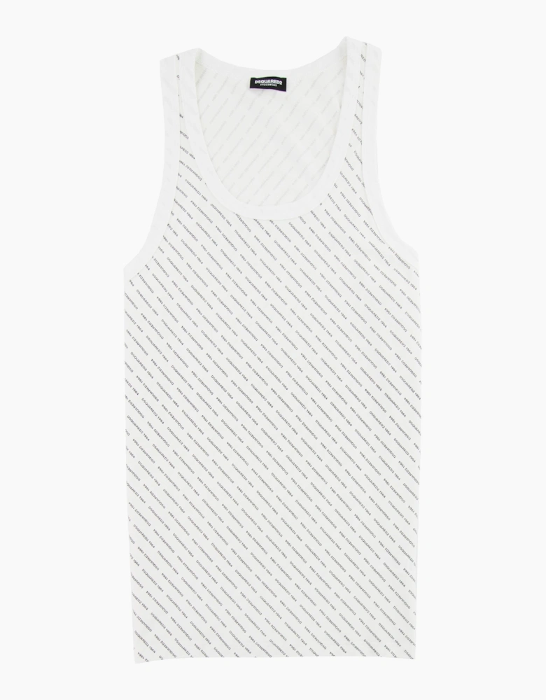 Dsquared2 Mini Logo Tank Top White