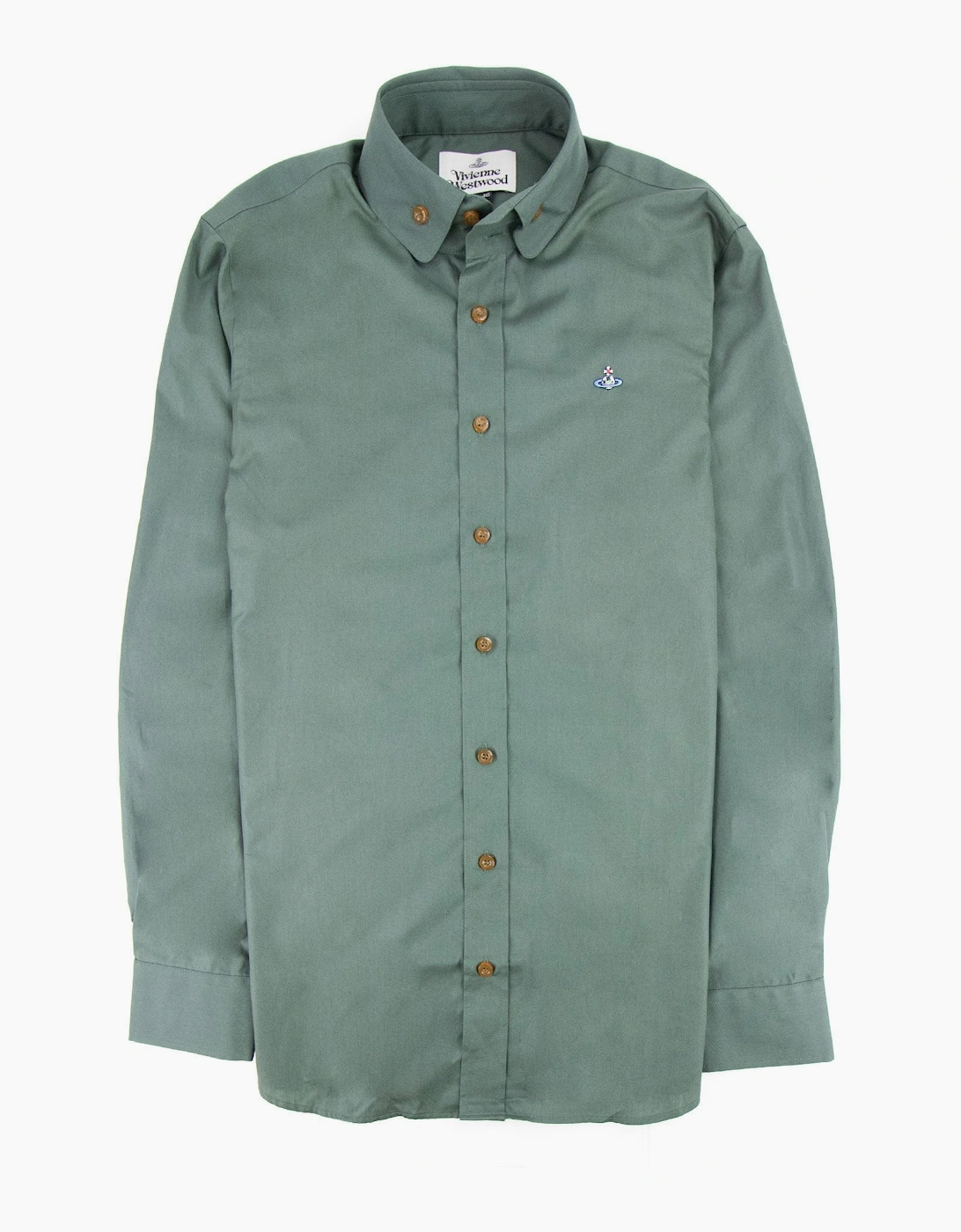 Vivienne Westwood Double Button Shirt Green