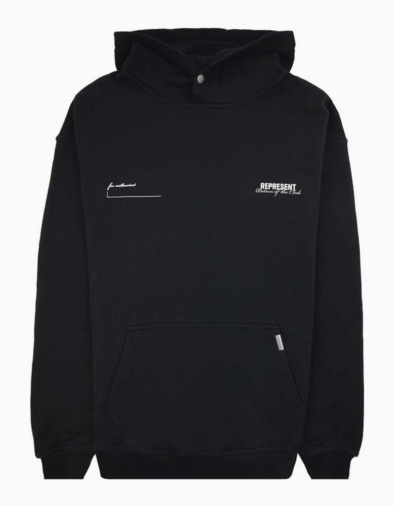 Represent Patron Of The Club Hoodie Black