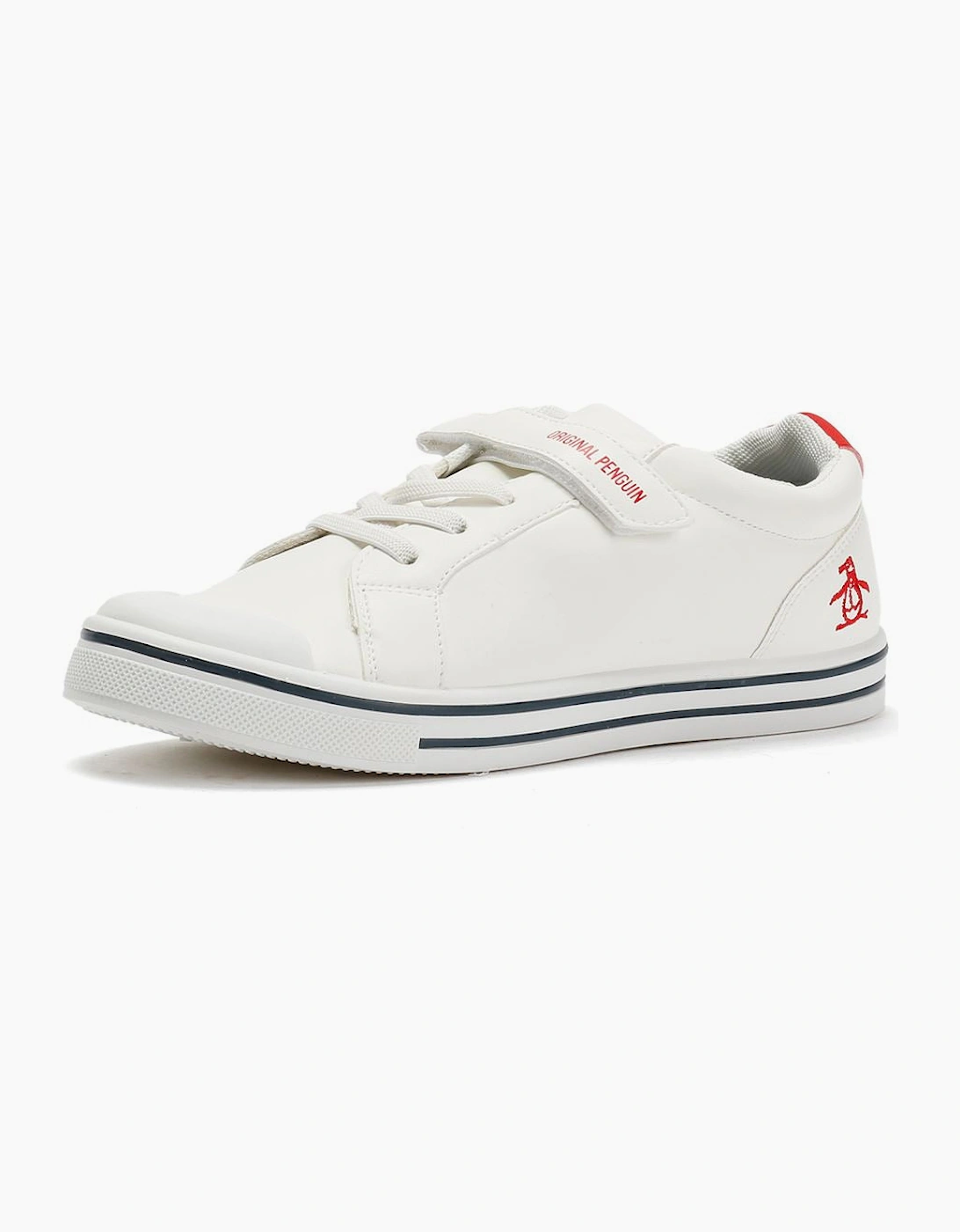 Penguin Junior Rainbow White Trainers