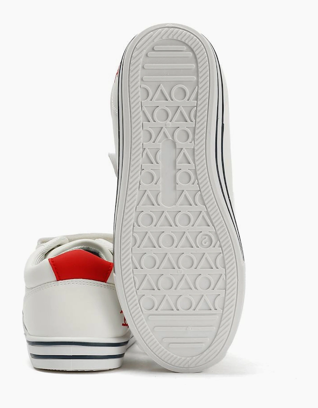 Penguin Junior Rainbow White Trainers