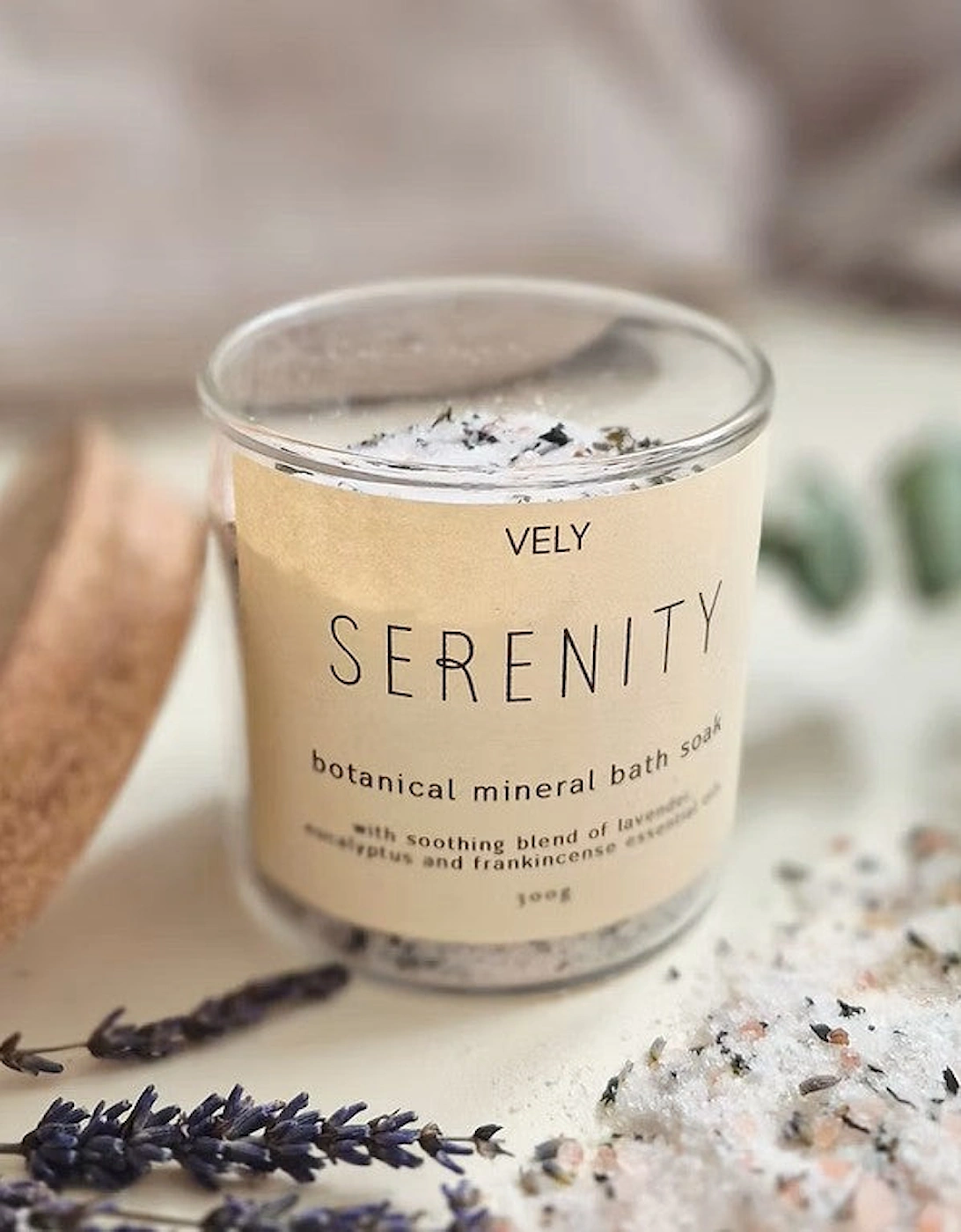 Botanical Mineral Bath Salts "Serenity"